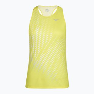 Women's running top Mizuno Core Graphic Tank Top lightning yellow