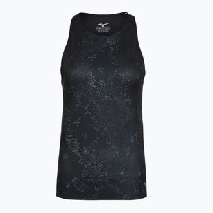 Women's running top Mizuno Active DryAeroFlow Graphic Tank Top black