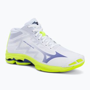 Volleyball shoes Mizuno Wave Lightning Pro Mid white/lighting yellow/dazzling blue