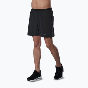 Men's running shorts Mizuno Active Alpha 2in1 5.5 black