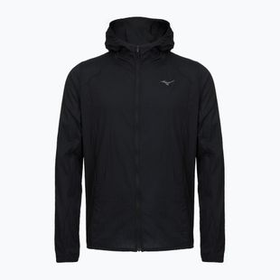 Men's running jacket Mizuno Tech Light Hooded black
