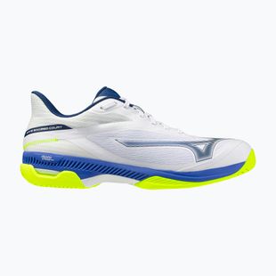 Tennis shoes Mizuno Wave Exceed Court AC white/dazzling blue/lightning