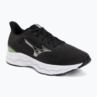 Men's running shoes Mizuno Wave Serene 2 black/silver/glowing apple