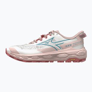 Women's running shoes Mizuno Wave Mujin 11 snow white/larkspur/faded rode