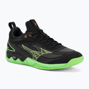 Volleyball shoes Mizuno Wave Luminous 3 black/glowing apple/mandarin orange