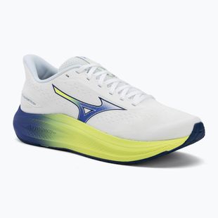 Men's running shoes Mizuno Fortrush white/estate blue/lightning yellow