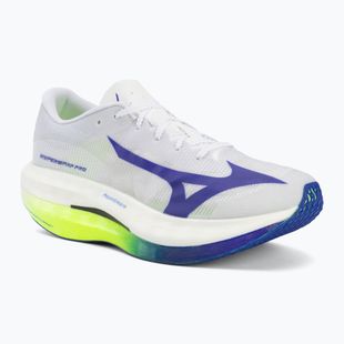 Running shoes Mizuno Hyperwarp Pro dazzling blue/white/surf the web