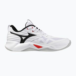 Volleyball shoes Mizuno Wave Momentum Pro white/black/fiery red