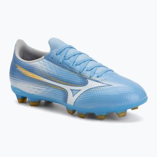 Children's football boots Mizuno Alfa III Select Jr FG celeste/white