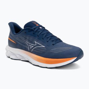Men's running shoes Mizuno Wave Skyrise 7 estate blue/white/coral rose