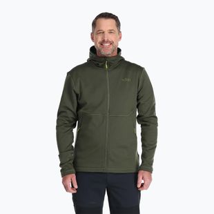 Men's Rab Superflux Hoody army QFE-89