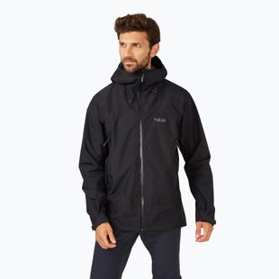 Rab Namche GTX men's rain jacket black
