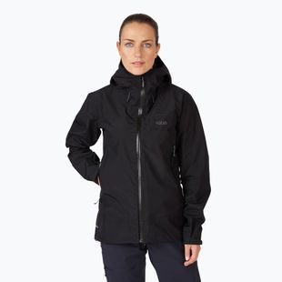 Women's rain jacket Rab Namche GTX black