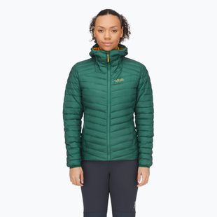 Women's insulated jacket Rab Cirrus Alpine green/sahara