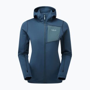 Women's Rab Superflux Hoody sweatshirt tempest blue