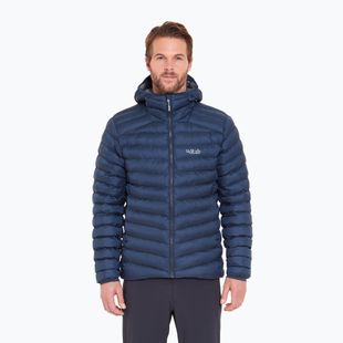 Men's insulated jacket Rab Cirrus Alpine tempest blue