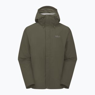 Rab Downpour army men's rain jacket