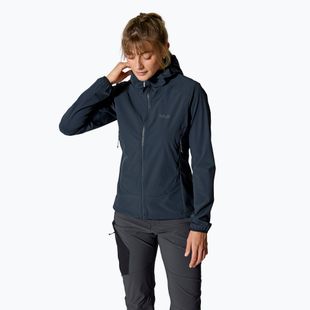 Women's softshell jacket Rab Borealis Hoody beluga