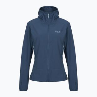 Women's softshell jacket Rab Borealis Hoody tempest blue