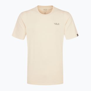 Rab Stance Mountain Peak men's t-shirt ecru