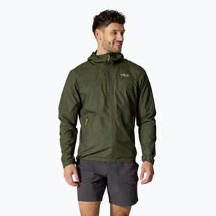 Men's Rab Windgather Hoody army jacket