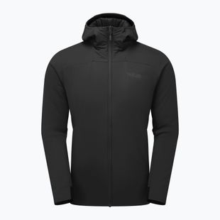 Men's windproof jacket Rab Xenair Alpine Flex black