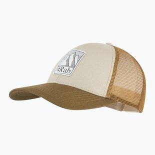 Rab Dihedral Badge pebble/oak baseball cap
