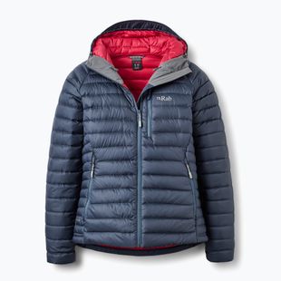 Women's down jacket Rab Microlight Alpine steel