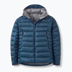 Men's down jacket Rab Electron Pro Hoody tempest blue