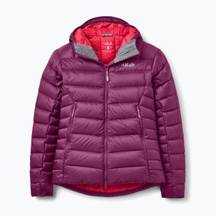 Women's down jacket Rab Electron Pro Hoody mulberry