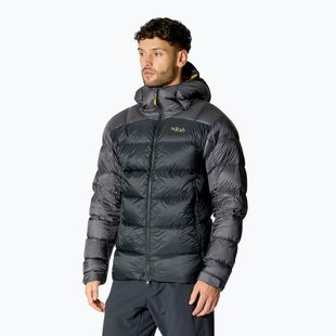 Men's down jacket Rab Neutrino Pro Hoody black/graphene
