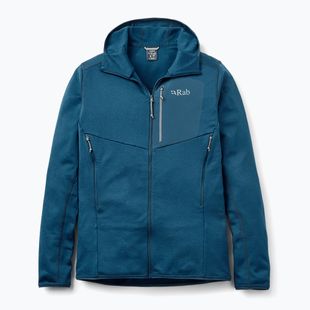 Men's sweatshirt Rab Ascendor Hoody tempest blue