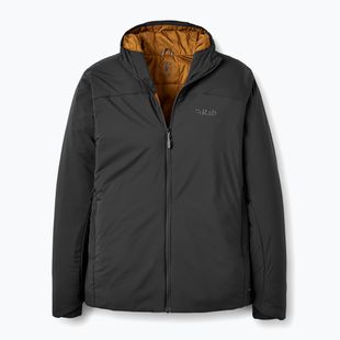 Men's insulated jacket Rab Xenair Alpine Light black