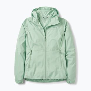 Women's windbreaker jacket Rab Windgather Hoody fig green