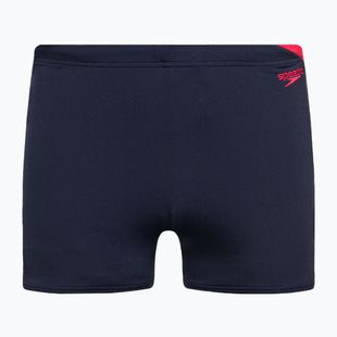 Men's Speedo Hyper Boom Splice swim boxers navy blue 8-00302015147