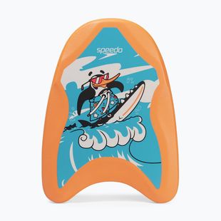 Swimboard Speedo Turtle Printed Float chima azue blue/fluro orange