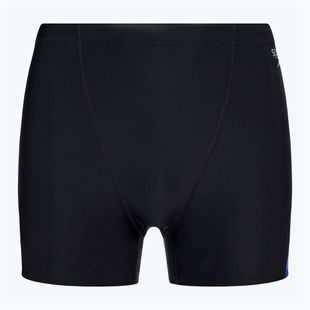 Men's Speedo Allover Digi V-Cut swim boxers black/blue
