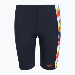 Children's swim jammers Speedo Digital Panel Jammer black/red