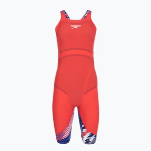 Swimsuit Speedo Fastskin LZR Ignite Kneeskin flame red/bolt/white