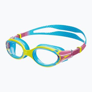 Children's swim goggles Speedo Biofuse 2.0 lemon drizzle/kikiki pink/picton blue