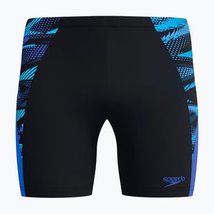 Men's swim jammers Speedo Endurance+ Max Splice Jammer black/cobalt pop