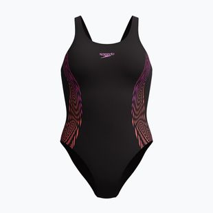 Women's one-piece swimsuit Speedo Placement Muscleback neon violet