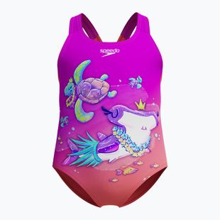 Speedo Digital Printed diva children's one-piece swimsuit