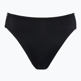 Women's two-piece swimsuit Speedo Solid Logo Elastic High Waist Bottom speedo black