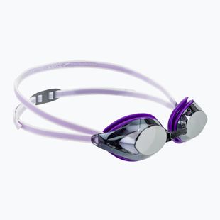 Women's swim goggles Speedo Vanquisher 3.0 Mirrored purple haze/iris/silver mirror
