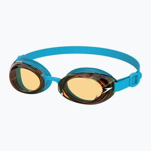 Children's swim goggles Speedo Jet 2.0 azure blue / parrot