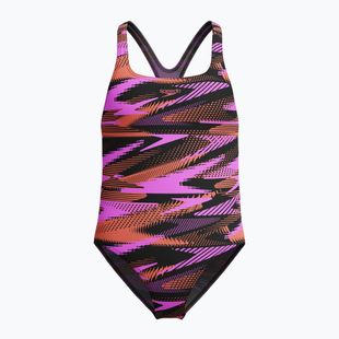 Children's one-piece swimsuit Speedo HyperBoom Allover Medalist coral sands