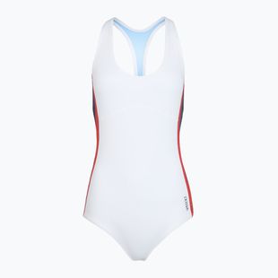 Women's one-piece swimsuit Speedo Jetstream Boyleg bright white