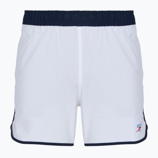 Men's Speedo Jetstream Retro Logo Volley 16" white swim shorts