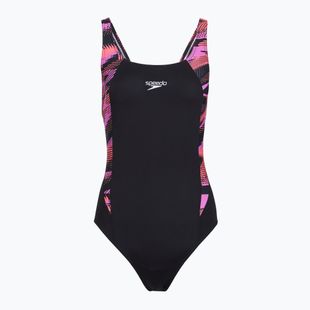 Women's one-piece swimsuit Speedo HyperBoom Splice Muscleback neon violet